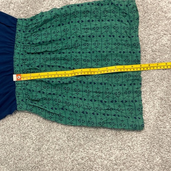 Kirra Racerback Minidress with Pockets Blue‎ & Green XS Pre-owned - Picture 7 of 7